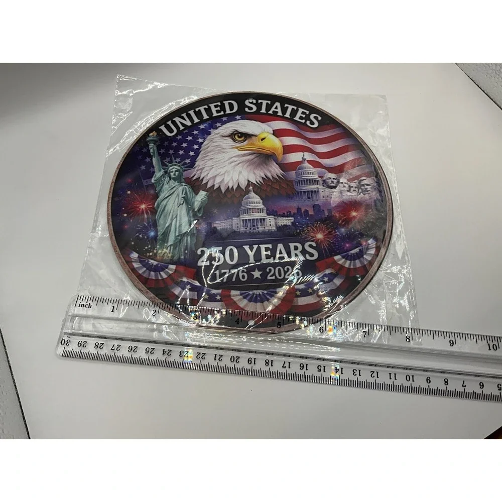 Collectible USA 250th Anniversary disc,‎ brand new, very detailed / colorful